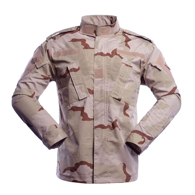 ACU Polycotton Ripstop 3-Color Desert Camo