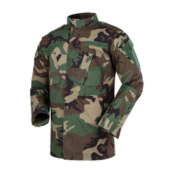 ACU Polycotton Ripstop Woodland Camo