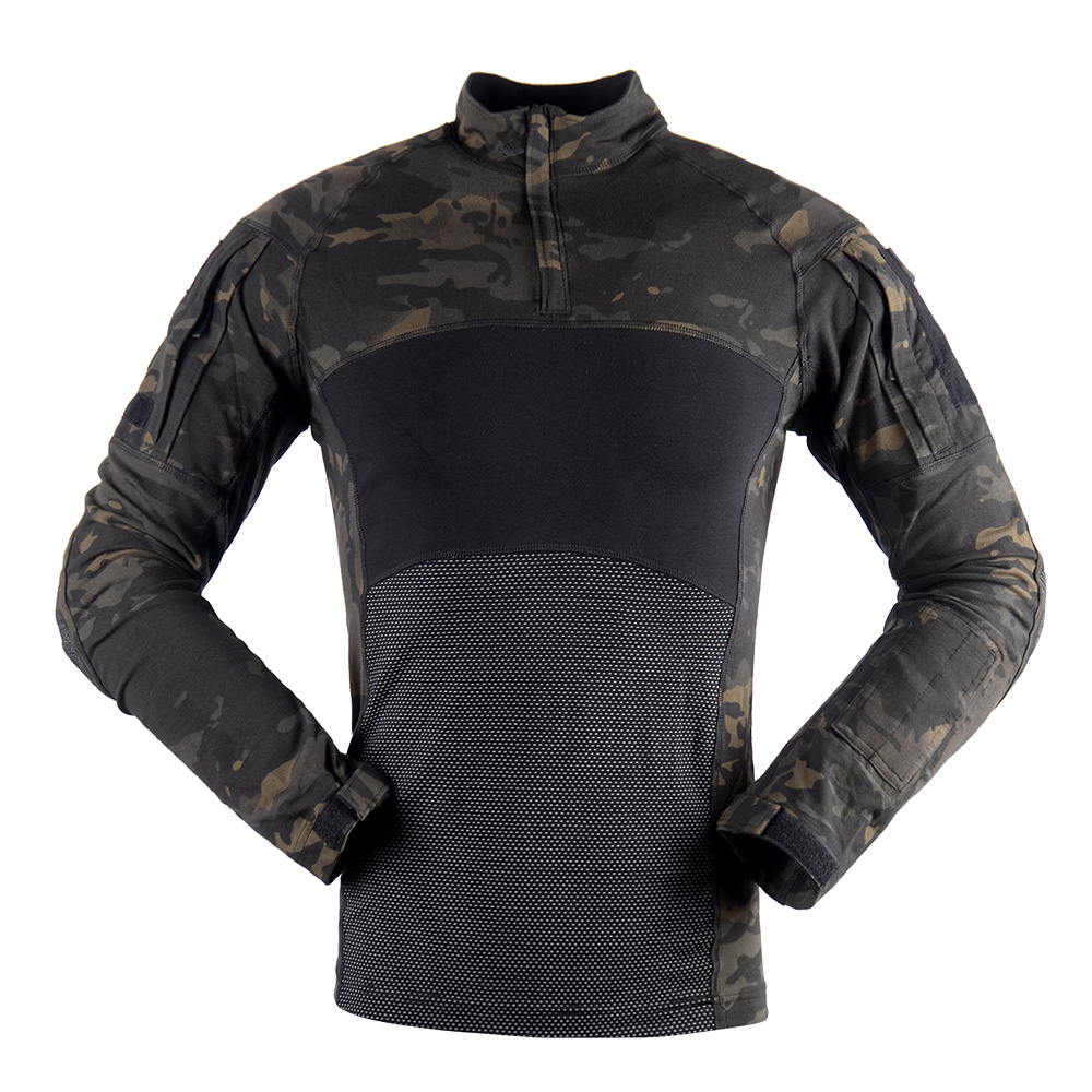 G4 Combat Long Sleeve Shirt MultiCam Black