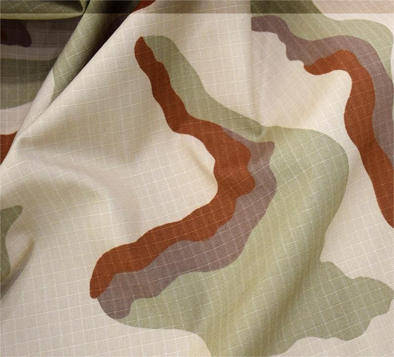 Middle East rip-proof non-iron comfortable camouflage fabric