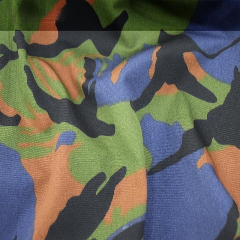 African soft and comfortable terylene twill camouflage fabric