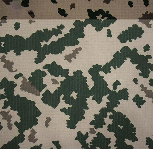 Infrared/mosquito repellent camouflage