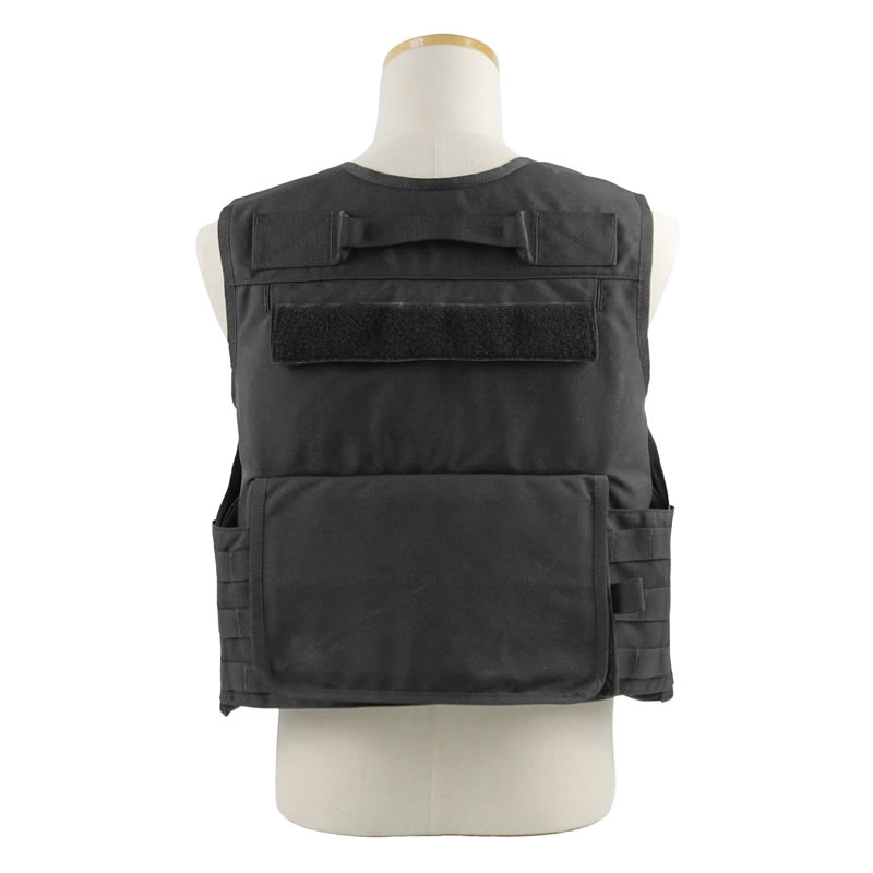 NIJ IIIA .44 MOLLE System Outwear Bulletproof Vest With Zipper Design-5.jpg