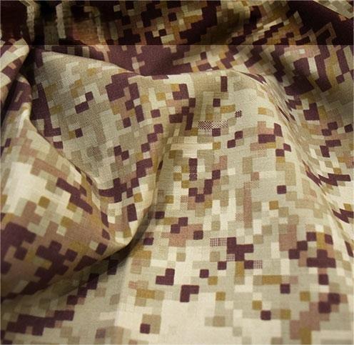 Nylon + cotton tear resistant desert camouflage