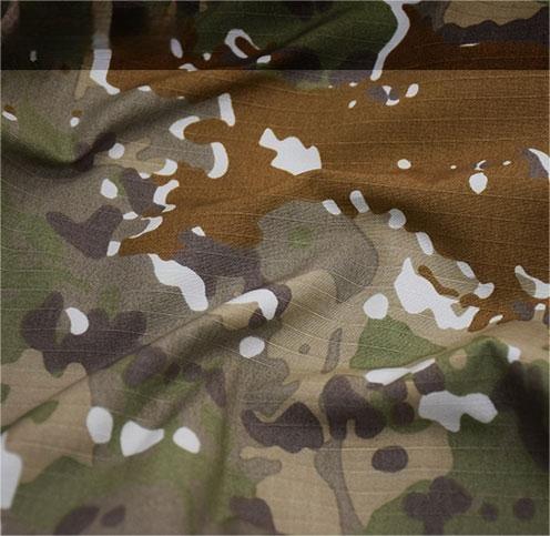 Nylon + cotton tear resistant multi ground camouflage 