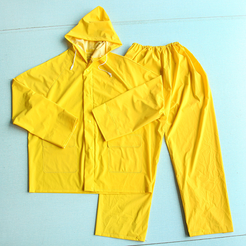 Split raincoat