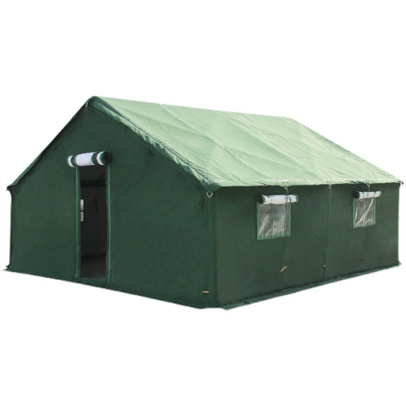 Army green outdoor tent for more than 10 people