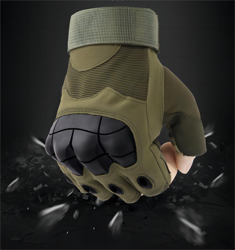 Half-finger tactical gloves